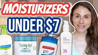 BEST MOISTURIZERS UNDER 7  Dr Dray [upl. by Ogires]