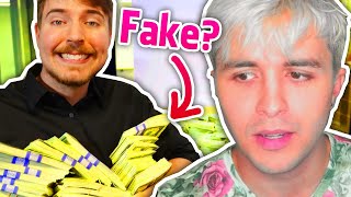 El YouTuber que quotregalaquot 1 MILLÓN de 💲 cada vídeo es FAKE 👉 Mr Beast vs Dalas Review [upl. by Goldie]