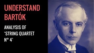 Béla Bartóks String Quartet N° 4 Analysis [upl. by Haeluj3]