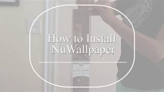 How to Install Peel amp Stick Wallpaper [upl. by Eemaj162]