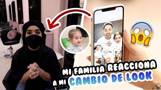 MI FAMILIA REACCIONA A MI CAMBIO DE LOOK 😱 Kimberly Loaiza [upl. by Rafaellle]