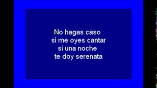 Nada Contigo Gerardo Reyes karaoke [upl. by Hennessey]