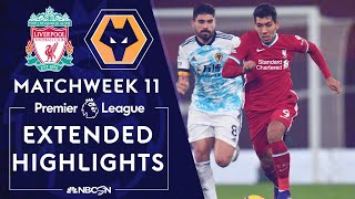 Liverpool v Wolves  PREMIER LEAGUE HIGHLIGHTS  1262020  NBC Sports [upl. by Arias]