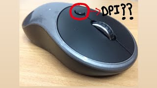 DPI  What Is DPI button in mouse [upl. by Aicsile]