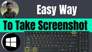 How to take a screenshot on windows10 2024  print screen save [upl. by Eneg]