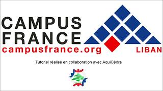 Campus France Procédure à suivre suite à une admission dun établissement connecté 2 [upl. by Idac79]