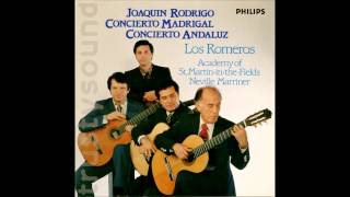 Joaquin Rodrigo Concerto Andaluz for 4 Guitars Los Romeros [upl. by Eivla]