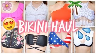 Summer BikiniSwimsuit Haul amp Try On  Zaful Review [upl. by Hsetim]