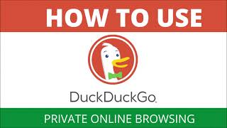 Duckduckgo Privacy Browser Tutorial  How To Use Duckduckgo 2021 [upl. by Khano940]