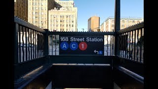 MTA New York City Subway A Tour Of The Washington Heights168th Street Station [upl. by Senior]