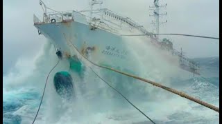 Largest Ships Sinking In Horrible Storm [upl. by Cindie]