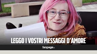 Ilaria offesa dai cyberbulli legge i messaggi damore del web quotSei splendida e coraggiosaquot [upl. by Thebault]