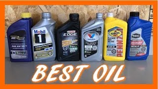 Synthetic Motor Oil Comparison  Which Engine Oil is Best [upl. by Felice]