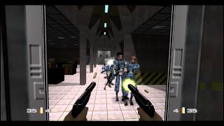 GoldenEye 007 N64  Bunker II  00 Agent [upl. by Asilrahc279]