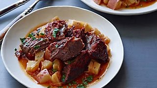 Altons Good Eats Beef Stew  Food Network [upl. by Ramso]