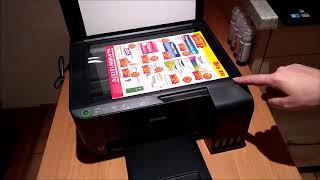 Test Epson EcoTank ET2710 Multifunktionsdrucker [upl. by Ekrub404]