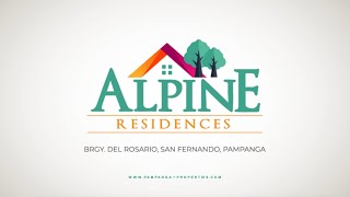 Alpine Residences in San Fernando Pampanga  PAMPANGA PROPERTIES [upl. by Neale]