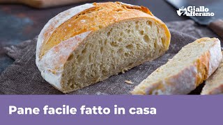 PANE FATTO IN CASA FACILE Ricette perfetta garantita [upl. by Carlin228]