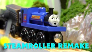 Thomas Wooden Railway Remake Steamroller GC [upl. by Nary]