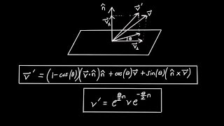 3D Rotations in General Rodrigues Rotation Formula and Quaternion Exponentials [upl. by Bently]