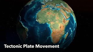 Animated Maps Tectonic Plate Movement [upl. by Bloem]