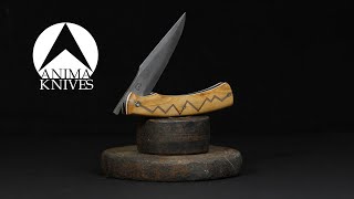 Fabrique ton premier couteau pliant  Make your first folding knife [upl. by Nodnal969]