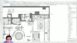 ARCHICAD TUTORIAL  Villa Tugendhat  PART 1  How to draw a Floor plan [upl. by Eecyac]