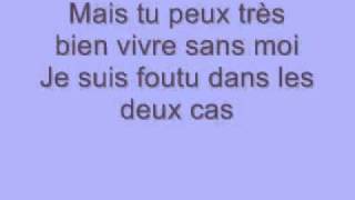 Jean Leloup  I lost my babyparoles lyrics [upl. by Seyah]