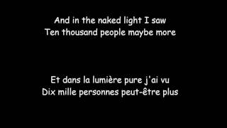 Sound of Silence  French Lyrics [upl. by Gomer]