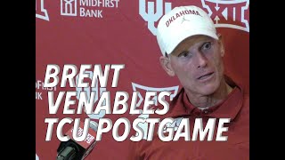 Brent Venables TCU Postgame [upl. by Ahseena]