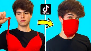 Busting Viral TikTok SURVIVAL Hacks [upl. by Annawak]