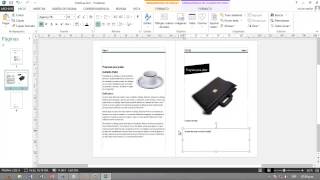 Como hacer un diptico con Publisher 2013 [upl. by Alban]