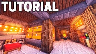 ► TUTORIAL  CASA BAJO TIERRA PARA SURVIVAL PRO  Minecraft [upl. by Mickey189]