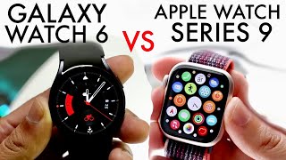 Apple Watch Series 9 Vs Samsung Galaxy Watch 6 Comparison Review [upl. by Grannie]