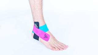 TRUETAPE® Ankle Stability  Kinesiology Tape Instruction [upl. by Dielu]