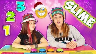 UN DOS TRES SLIME de Navidad  123 SLIME  Slime Videos [upl. by Haggar]