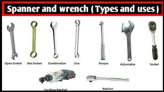 spanner types and names  wrench types and uses [upl. by Iover211]