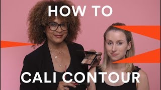 Tutorial How To Cali Contour With Smashbox [upl. by Rehoptsirhc]