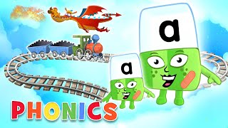 Phonics  Learn to Read  The Letter A  Journey Through the Alphabet  Alphablocks [upl. by Araccat]