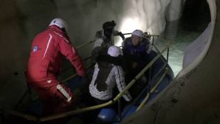 NaturEisPalast im Hintertuxer Gletscher • Inside Hintertuxer Glacier [upl. by Ahsennod]