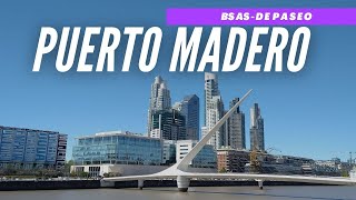 PUERTO MADERO ✅EL TOUR MÁS COMPLETO‼️En el barrio más Moderno de Buenos Aires 🇦🇷 De Paseo [upl. by Benildis]