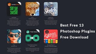 Best Free 13 Photoshop Plugins for Photographers And Designer [upl. by Ahsyas]