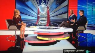 Mark Lawrenson has a funny moment on MOTD as he says Pienaars name wrong by mistake lol [upl. by Roumell]