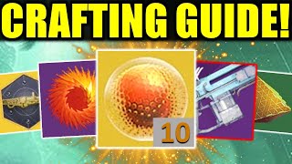 Destiny 2 The Ultimate WEAPON CRAFTING GUIDE  Witch Queen DLC [upl. by Yeniffit]