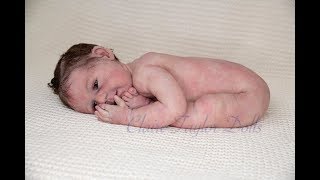 Full Silicone Baby Doll Ethan1 by Claire Taylor Dolls He Looks So Real He feels So Soft [upl. by Ycam]