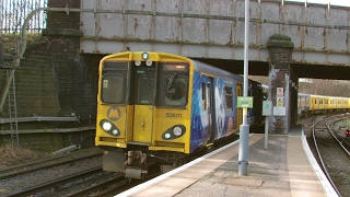 Half an Hour at 216  Birkenhead North Station 1022017  Class 507 508 terminus [upl. by Erlewine696]