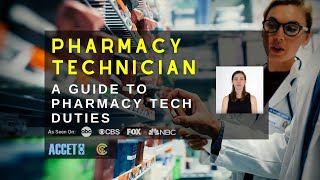 Pharmacy Technician A Guide to Pharmacy Tech Duties [upl. by Dannye]