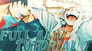 Full AMV Edit Tutorial quotStep By Stepquot  Alight Motion MobileTutorial [upl. by Onairotciv]