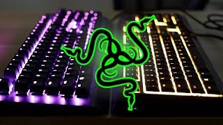 MechaMembrane Vs Mechanical Comparing Razer Keyboards [upl. by Notnirb]