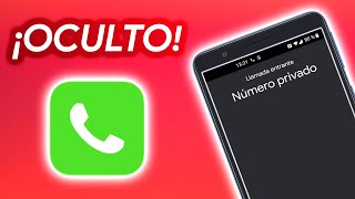 COMO LLAMAR con NÚMERO OCULTO en ANDROID 2024 [upl. by Onitnevuj]